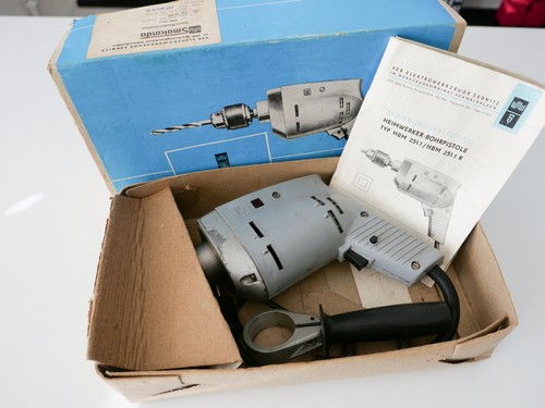 Ddr bohrmaschine hbm 251 - ddr,