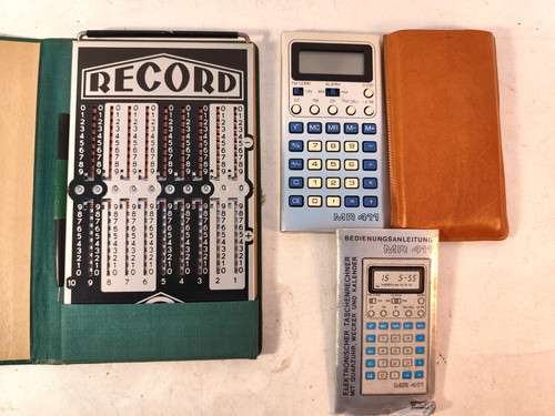 Record ddr rechenmaschine - ddr,