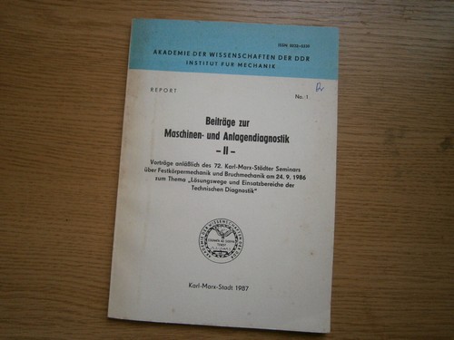 Beiträge zur maschinen und - "beiträge,
