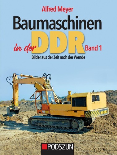 Baumaschinen der ddr - baumaschinen, band