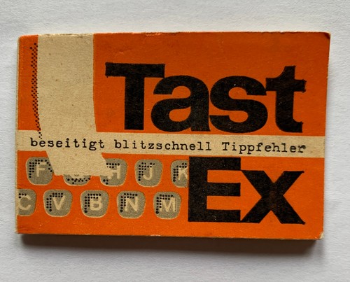 Tast korrekturstreifen - tast, ex