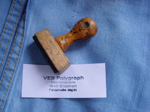 Veb polygraph maschinenteile - veb,